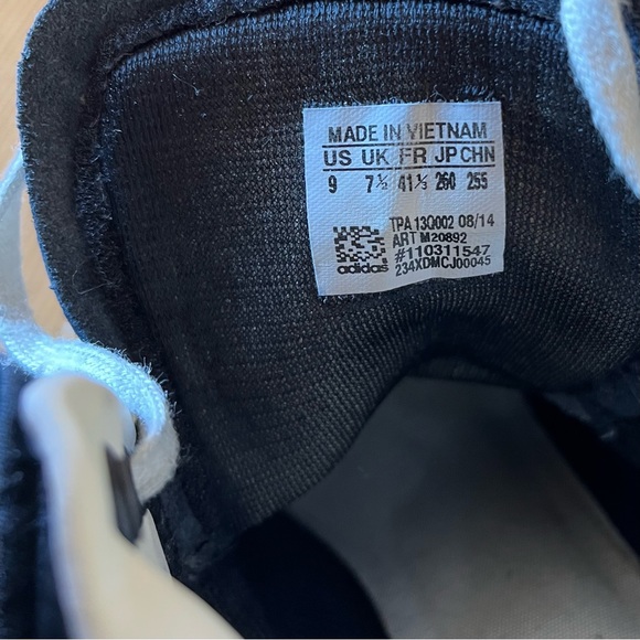 Adidas Stan Smith black wedge size 9 - Picture 7 of 7